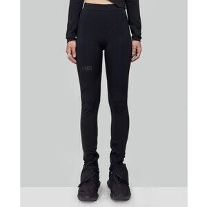 NWT Heliot Emil Zip Leggings Black High Rise Sporty Athleisure Streetwear Medium